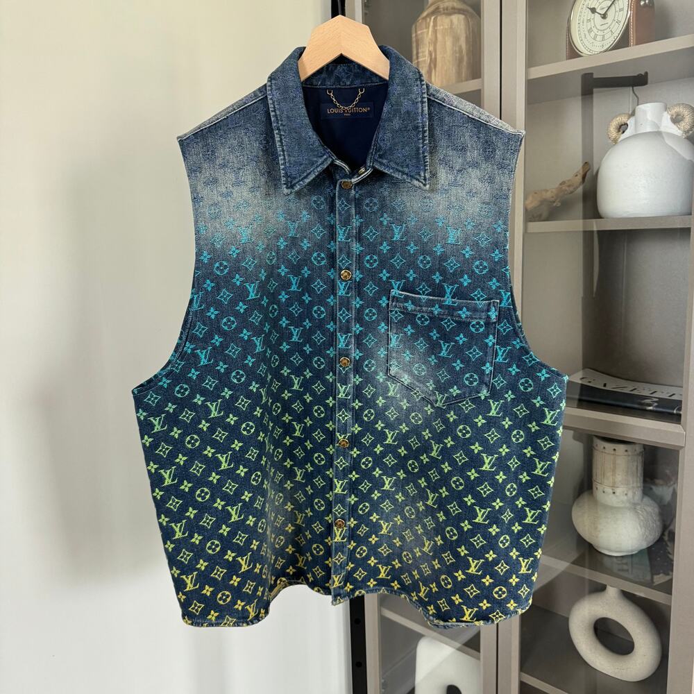 Louis Vuitton Monogram Sleeveless Shirt